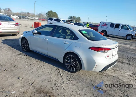 2020 Toyota Corolla Se z USA, uszkodzony, nr VIN JTDS4RCE0LJ006680